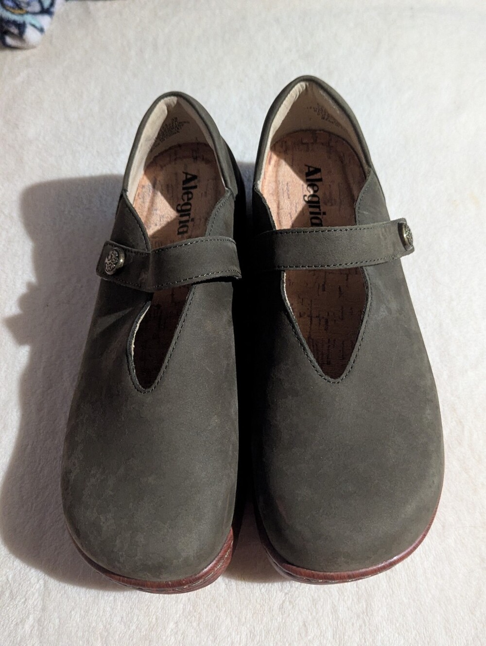 Alegria Women's' Mary Jane Comfort Shoes - Dark Green